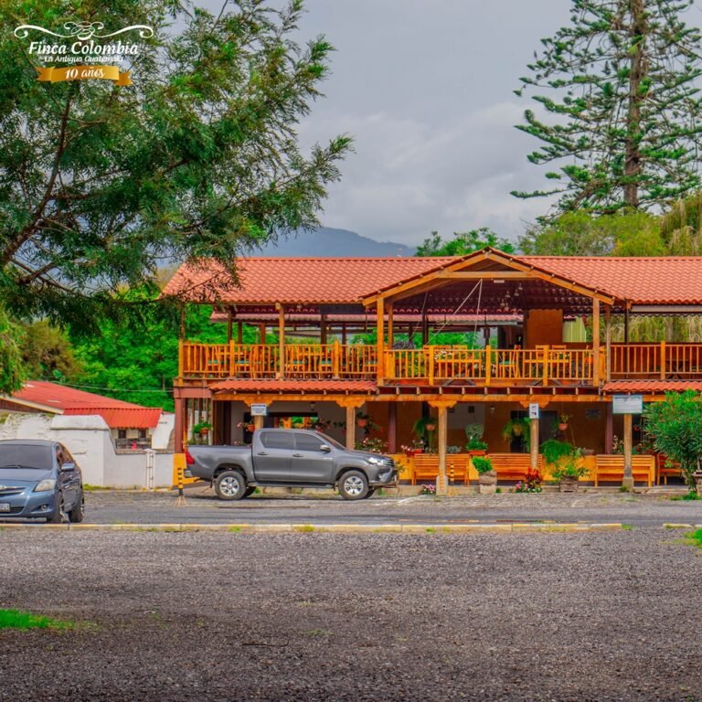 Restaurante campestre de Finca Colombia, Antigua Guatemala